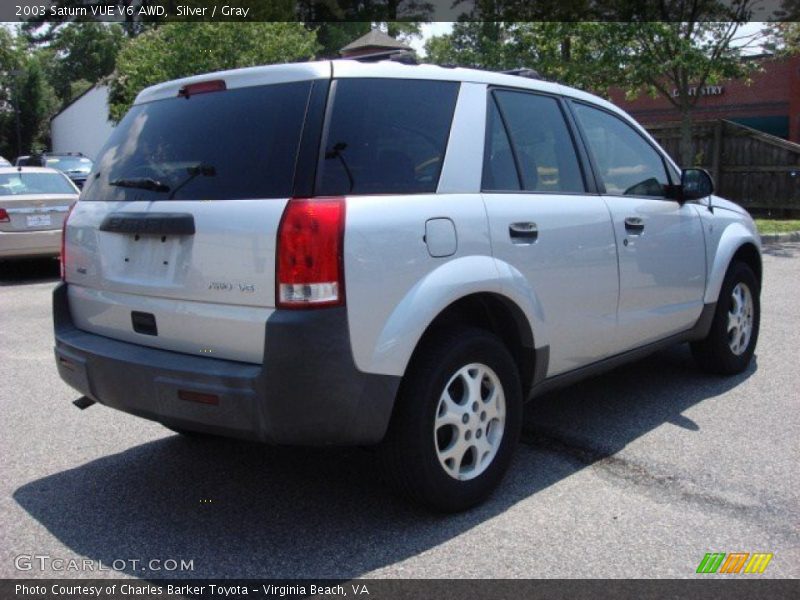 Silver / Gray 2003 Saturn VUE V6 AWD