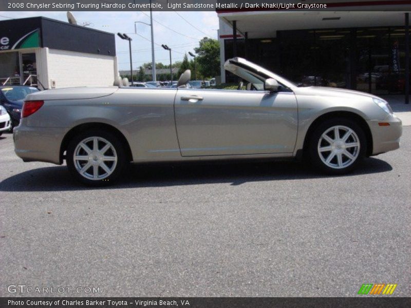  2008 Sebring Touring Hardtop Convertible Light Sandstone Metallic