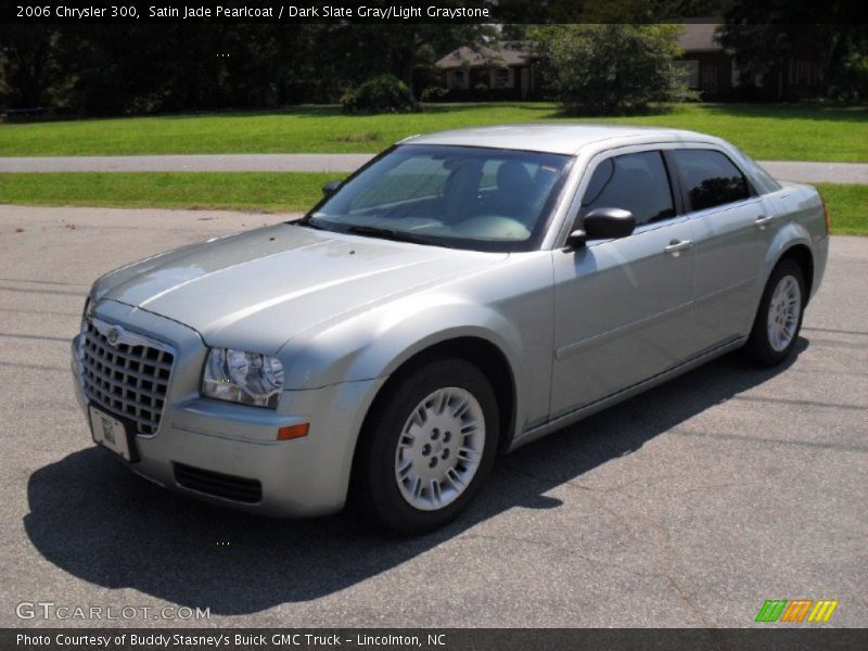 Satin Jade Pearlcoat / Dark Slate Gray/Light Graystone 2006 Chrysler 300