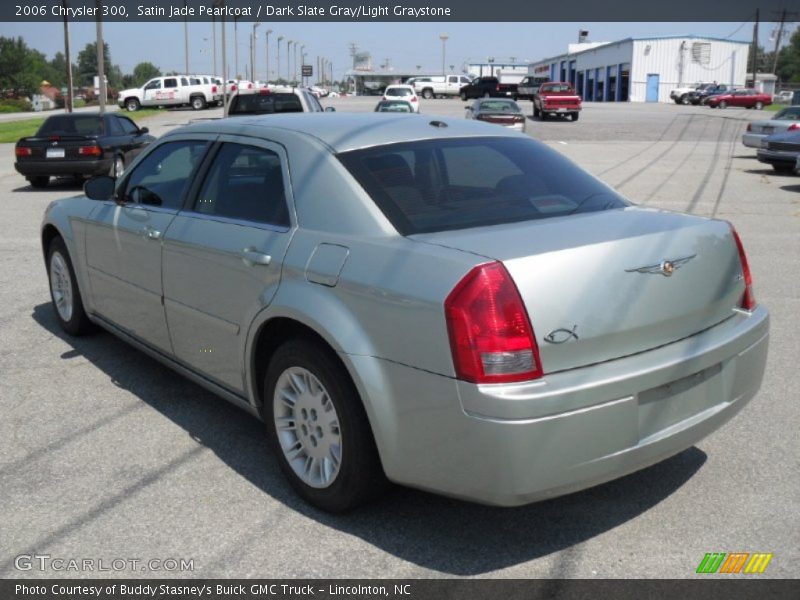 Satin Jade Pearlcoat / Dark Slate Gray/Light Graystone 2006 Chrysler 300