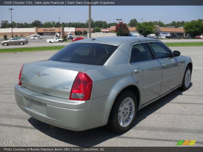 Satin Jade Pearlcoat / Dark Slate Gray/Light Graystone 2006 Chrysler 300