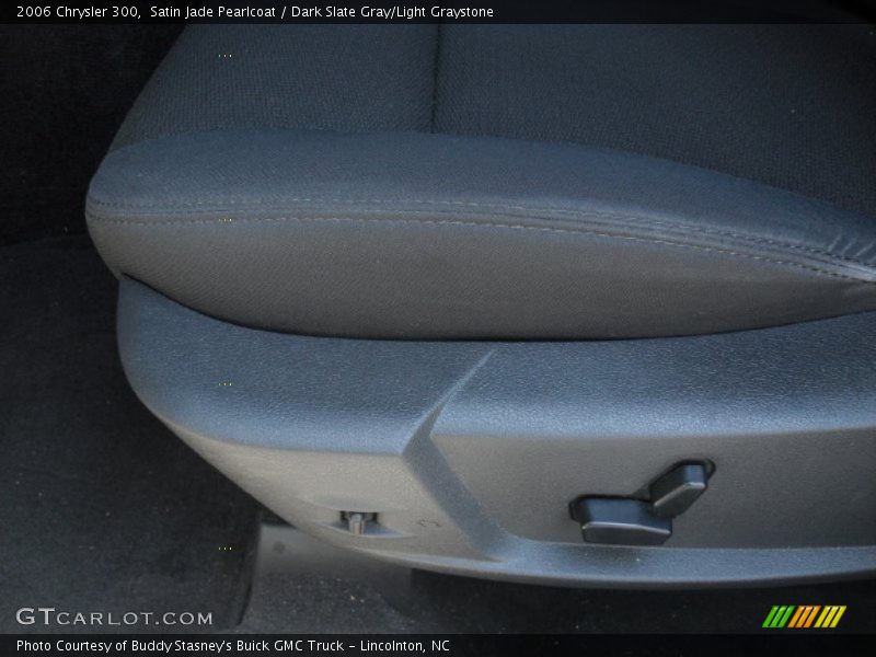 Satin Jade Pearlcoat / Dark Slate Gray/Light Graystone 2006 Chrysler 300
