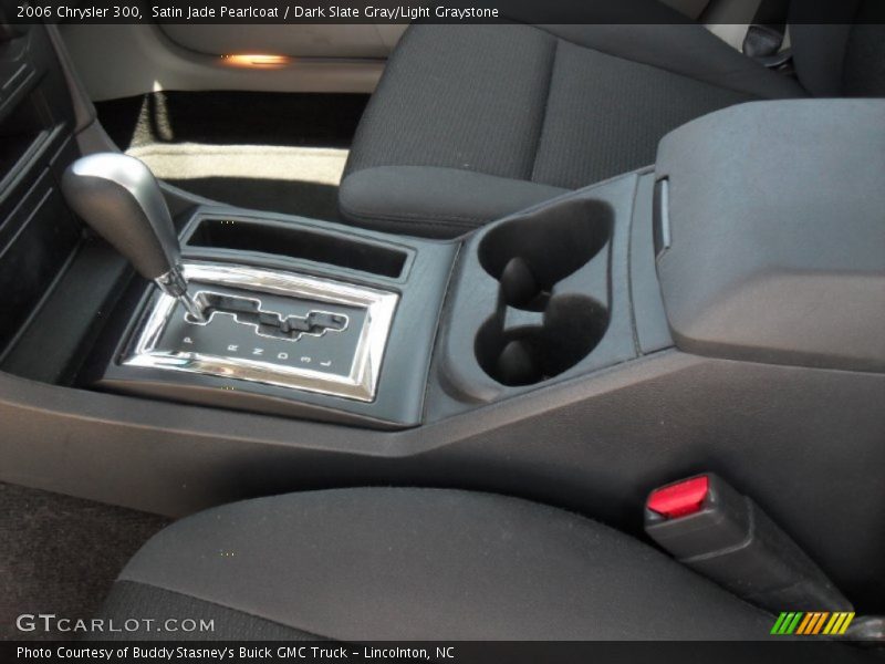 Satin Jade Pearlcoat / Dark Slate Gray/Light Graystone 2006 Chrysler 300