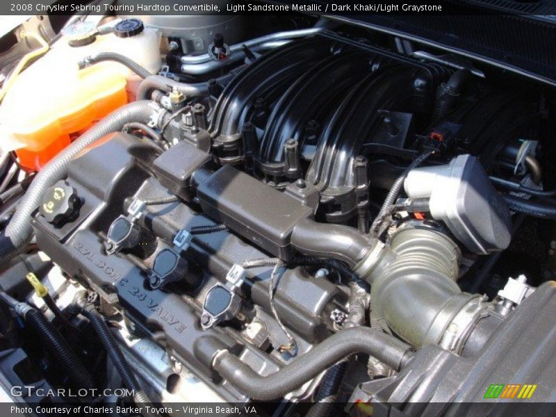  2008 Sebring Touring Hardtop Convertible Engine - 2.7 Liter DOHC 24-Valve V6