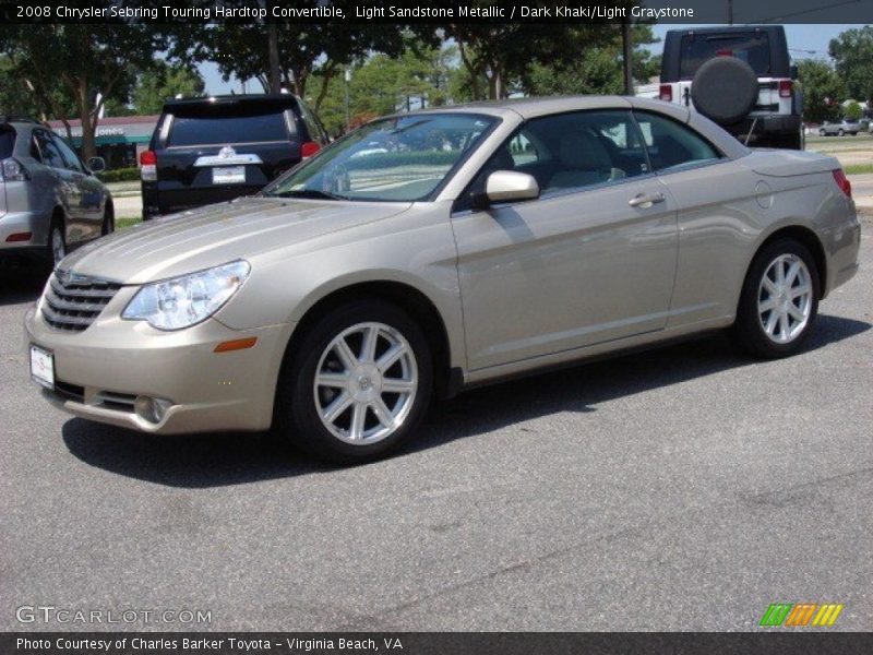  2008 Sebring Touring Hardtop Convertible Light Sandstone Metallic
