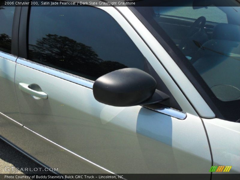 Satin Jade Pearlcoat / Dark Slate Gray/Light Graystone 2006 Chrysler 300