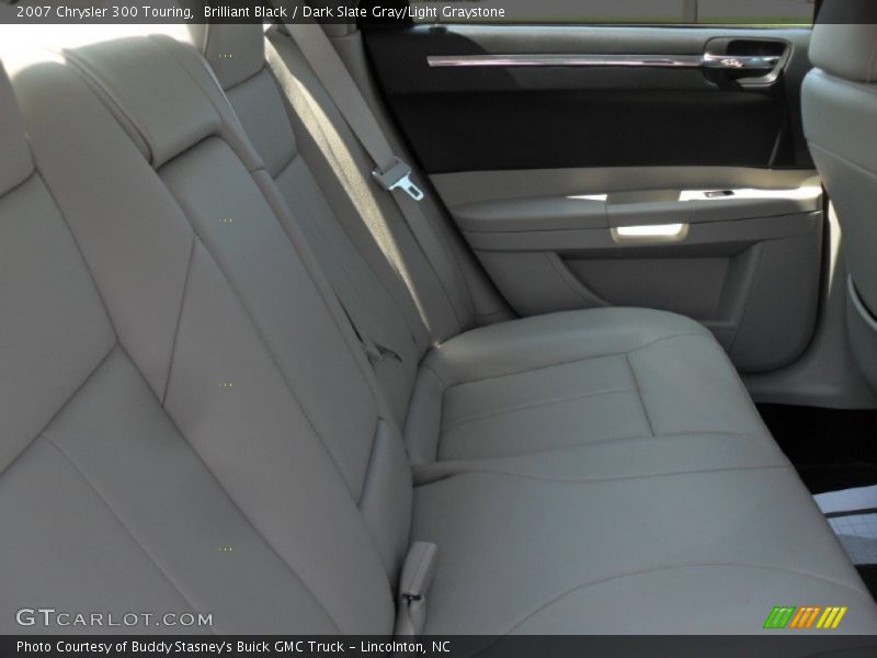Brilliant Black / Dark Slate Gray/Light Graystone 2007 Chrysler 300 Touring