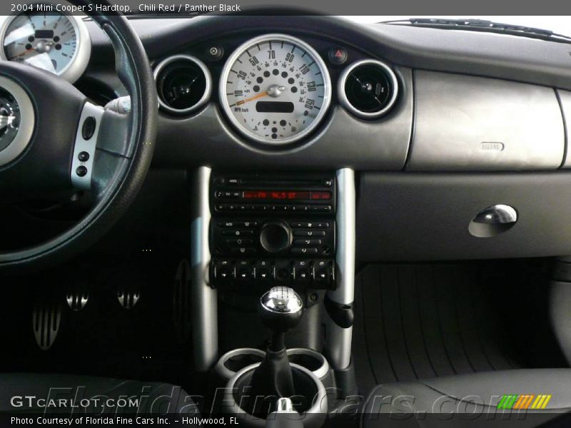 Chili Red / Panther Black 2004 Mini Cooper S Hardtop