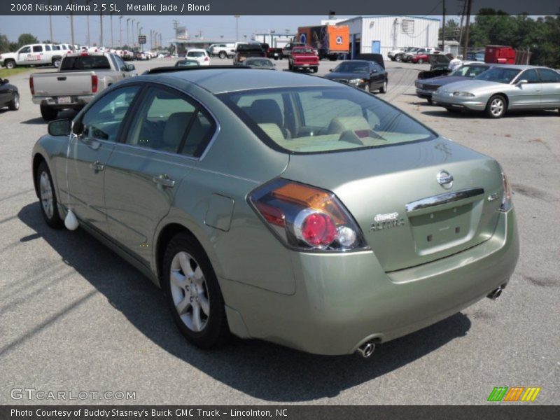 Metallic Jade / Blond 2008 Nissan Altima 2.5 SL