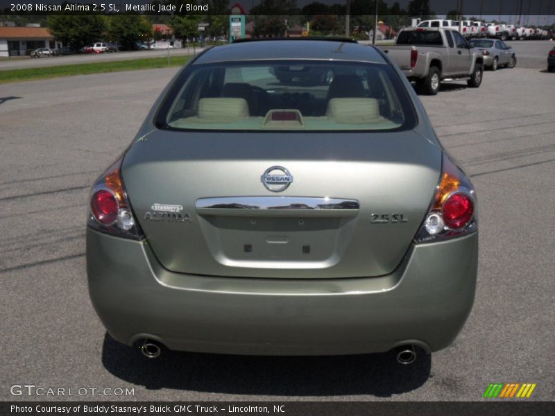 Metallic Jade / Blond 2008 Nissan Altima 2.5 SL