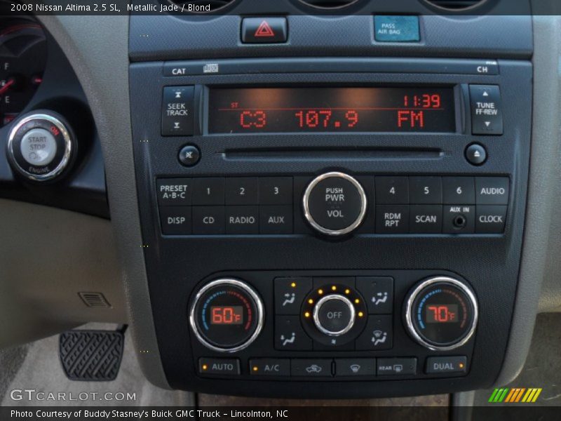 Metallic Jade / Blond 2008 Nissan Altima 2.5 SL