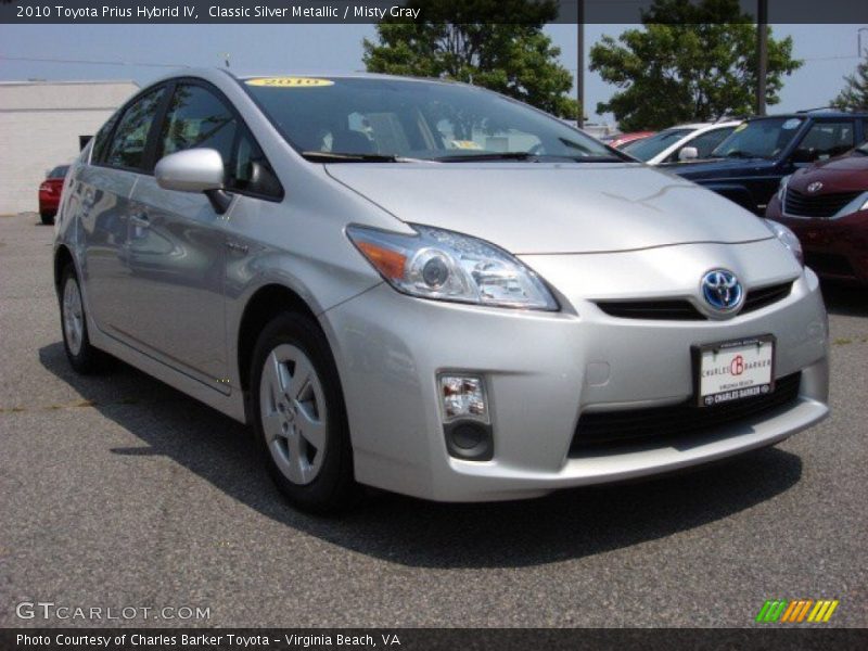 Classic Silver Metallic / Misty Gray 2010 Toyota Prius Hybrid IV