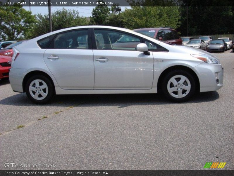 Classic Silver Metallic / Misty Gray 2010 Toyota Prius Hybrid IV