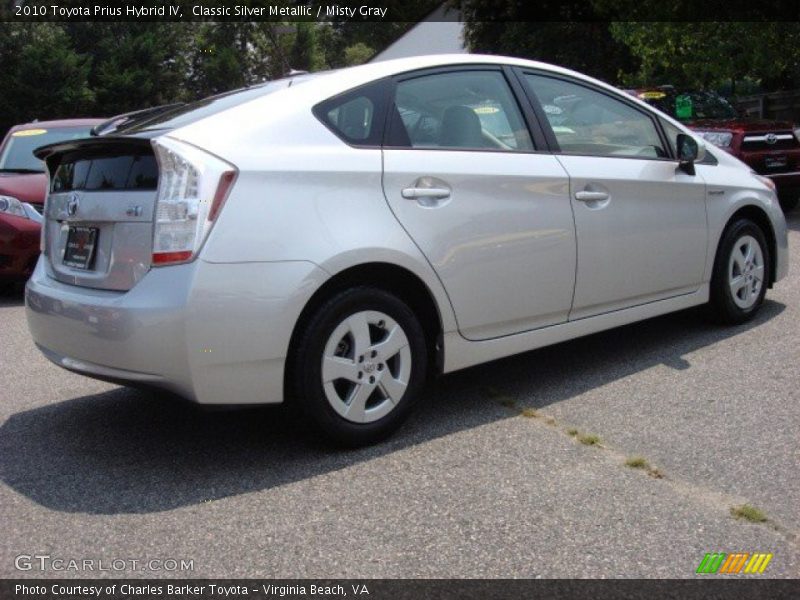 Classic Silver Metallic / Misty Gray 2010 Toyota Prius Hybrid IV