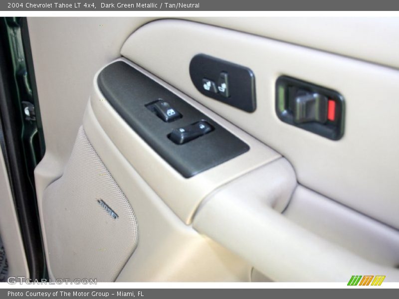 Dark Green Metallic / Tan/Neutral 2004 Chevrolet Tahoe LT 4x4
