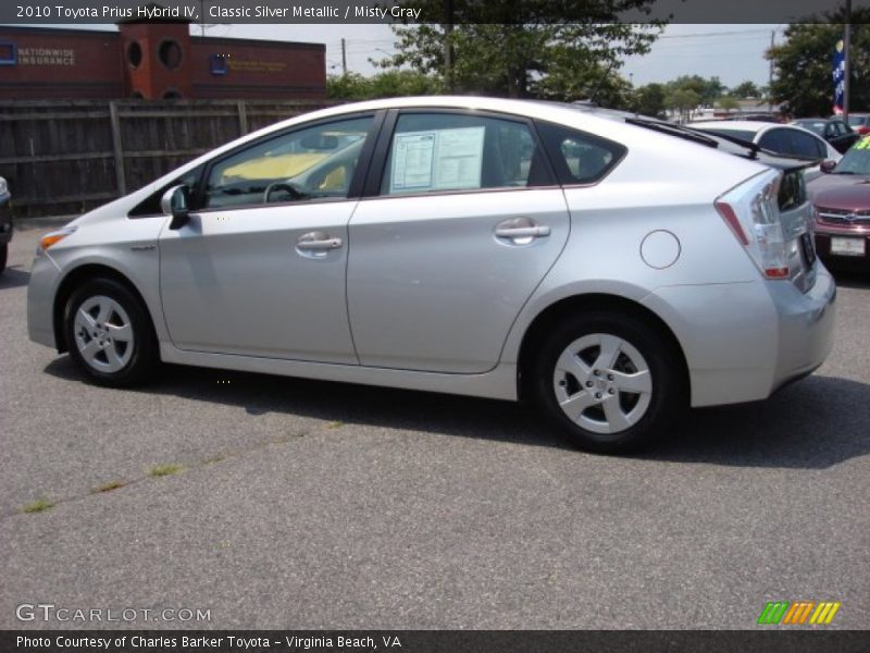 Classic Silver Metallic / Misty Gray 2010 Toyota Prius Hybrid IV