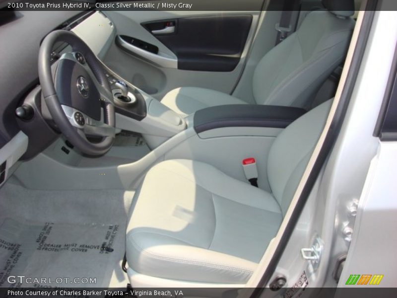 Classic Silver Metallic / Misty Gray 2010 Toyota Prius Hybrid IV