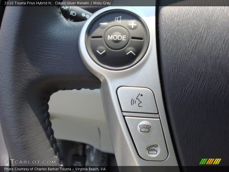 Classic Silver Metallic / Misty Gray 2010 Toyota Prius Hybrid IV