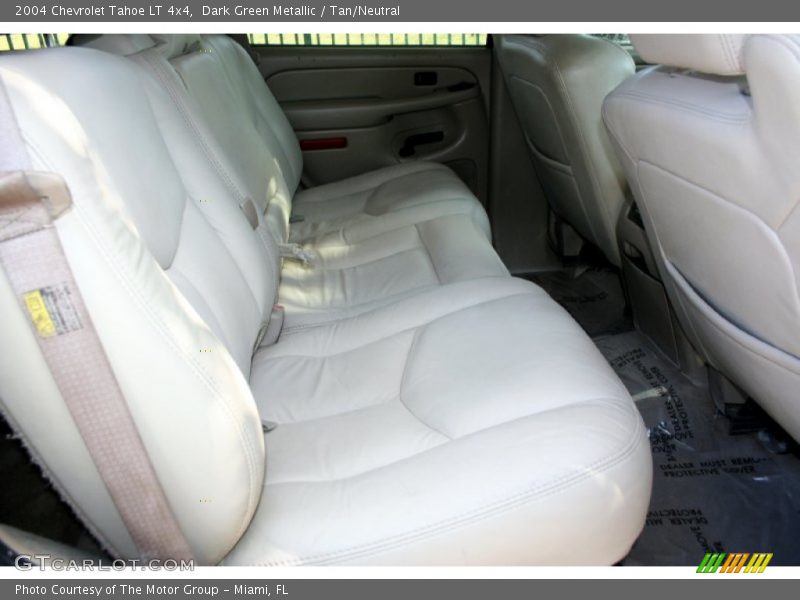 Dark Green Metallic / Tan/Neutral 2004 Chevrolet Tahoe LT 4x4
