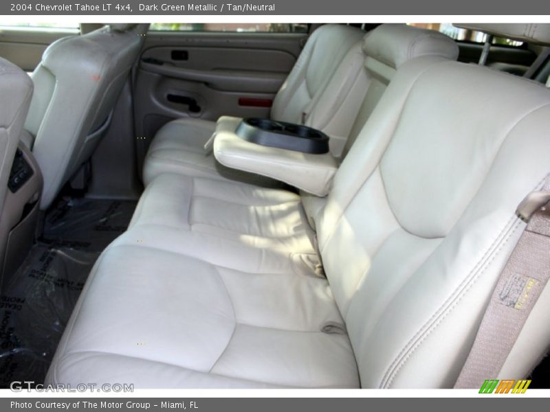 Dark Green Metallic / Tan/Neutral 2004 Chevrolet Tahoe LT 4x4