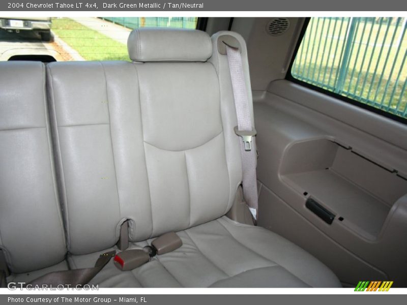 Dark Green Metallic / Tan/Neutral 2004 Chevrolet Tahoe LT 4x4