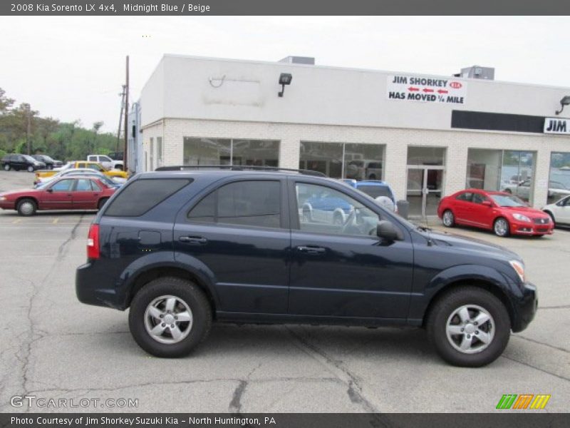 Midnight Blue / Beige 2008 Kia Sorento LX 4x4