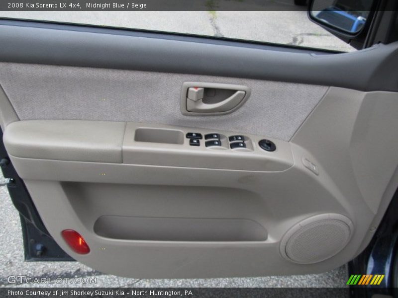 Midnight Blue / Beige 2008 Kia Sorento LX 4x4
