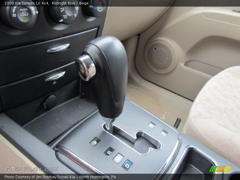 Midnight Blue / Beige 2008 Kia Sorento LX 4x4