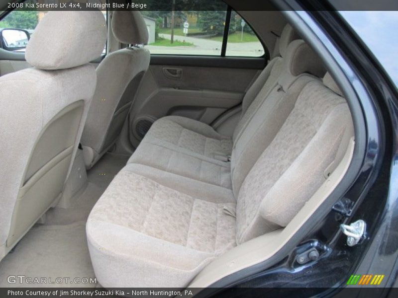 Midnight Blue / Beige 2008 Kia Sorento LX 4x4