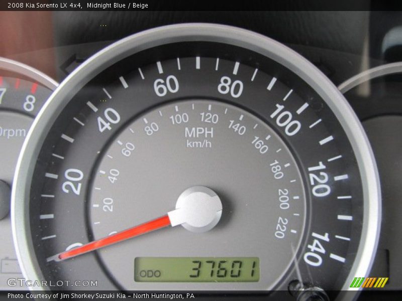 Midnight Blue / Beige 2008 Kia Sorento LX 4x4