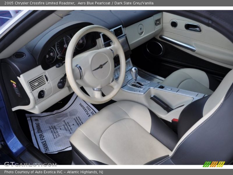  2005 Crossfire Limited Roadster Dark Slate Grey/Vanilla Interior