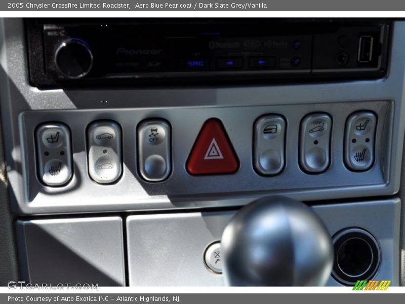 Aero Blue Pearlcoat / Dark Slate Grey/Vanilla 2005 Chrysler Crossfire Limited Roadster