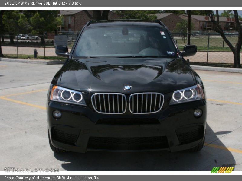 Jet Black / Black 2011 BMW X3 xDrive 28i