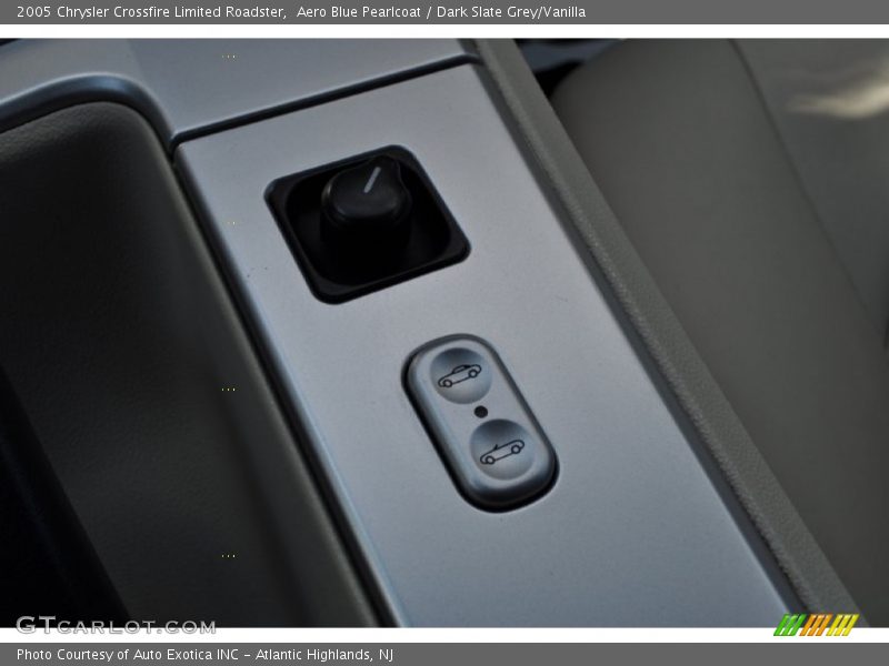 Aero Blue Pearlcoat / Dark Slate Grey/Vanilla 2005 Chrysler Crossfire Limited Roadster