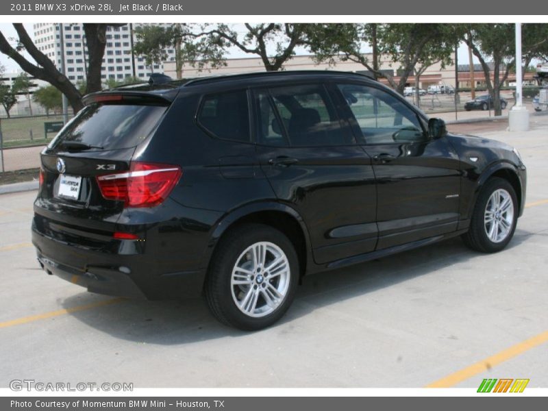 Jet Black / Black 2011 BMW X3 xDrive 28i