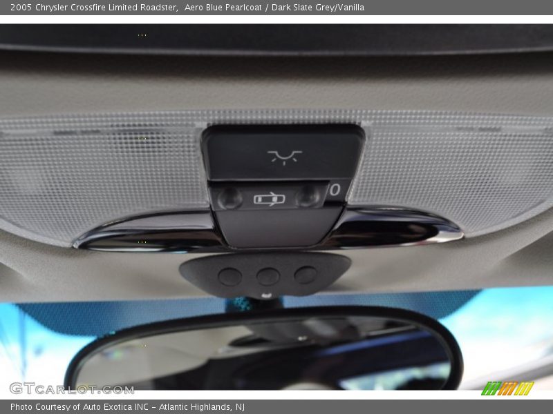Aero Blue Pearlcoat / Dark Slate Grey/Vanilla 2005 Chrysler Crossfire Limited Roadster