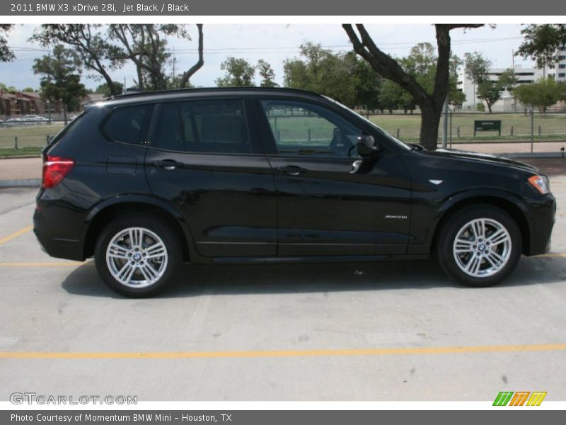 Jet Black / Black 2011 BMW X3 xDrive 28i