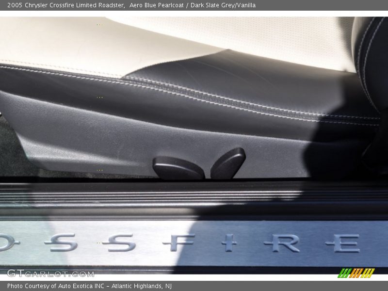 Aero Blue Pearlcoat / Dark Slate Grey/Vanilla 2005 Chrysler Crossfire Limited Roadster