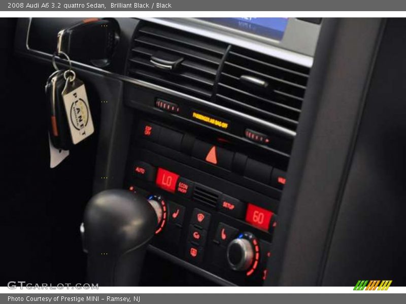 Brilliant Black / Black 2008 Audi A6 3.2 quattro Sedan