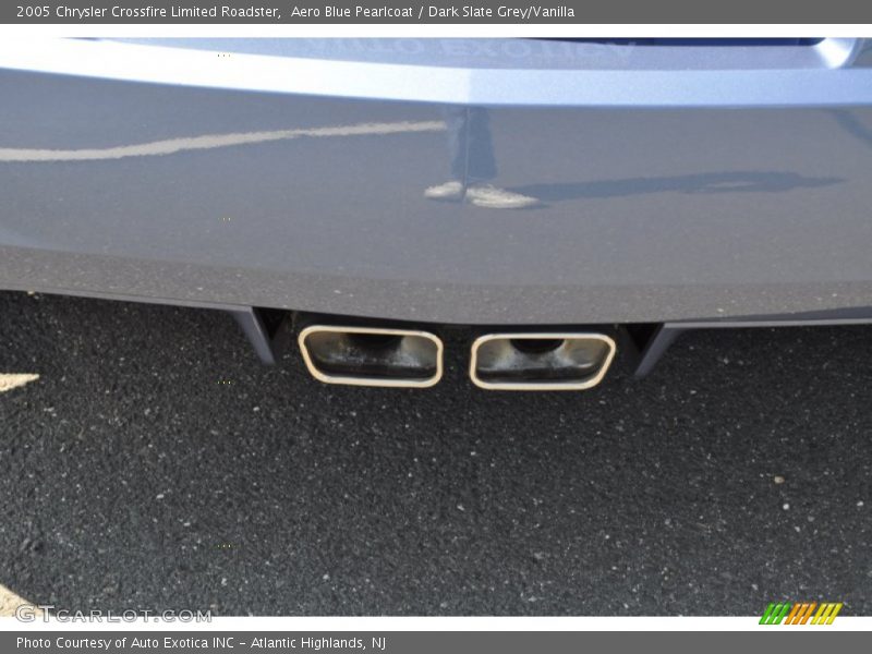 Aero Blue Pearlcoat / Dark Slate Grey/Vanilla 2005 Chrysler Crossfire Limited Roadster