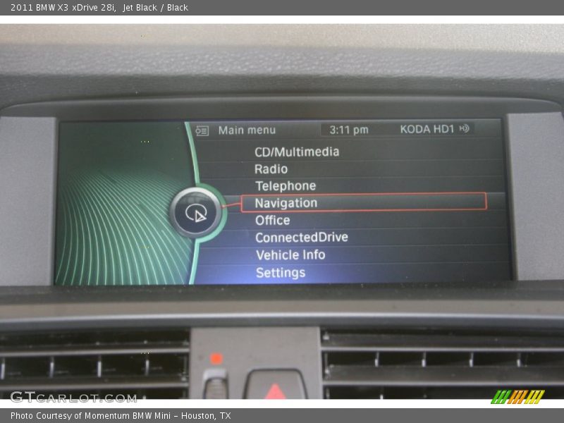 Jet Black / Black 2011 BMW X3 xDrive 28i
