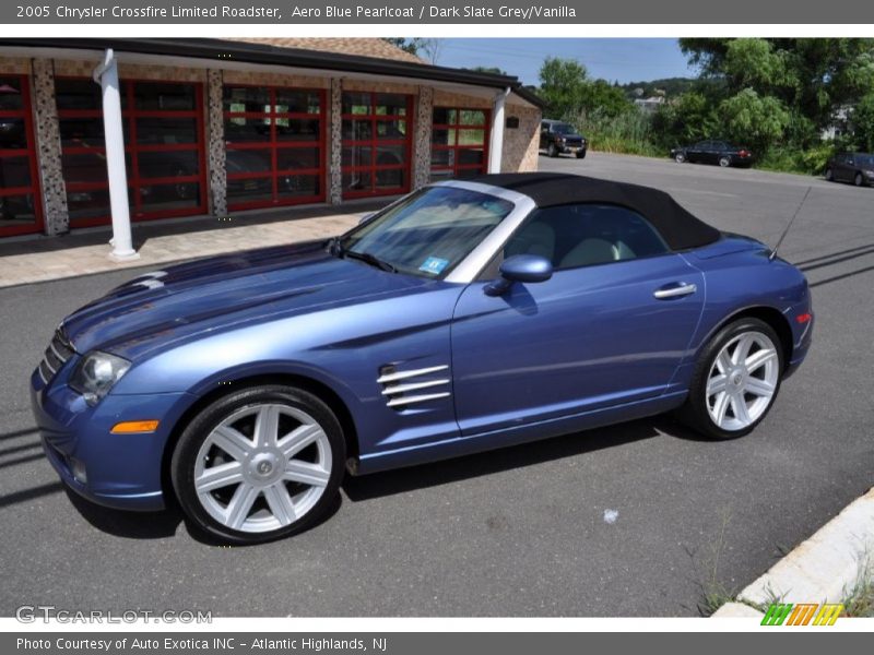  2005 Crossfire Limited Roadster Aero Blue Pearlcoat