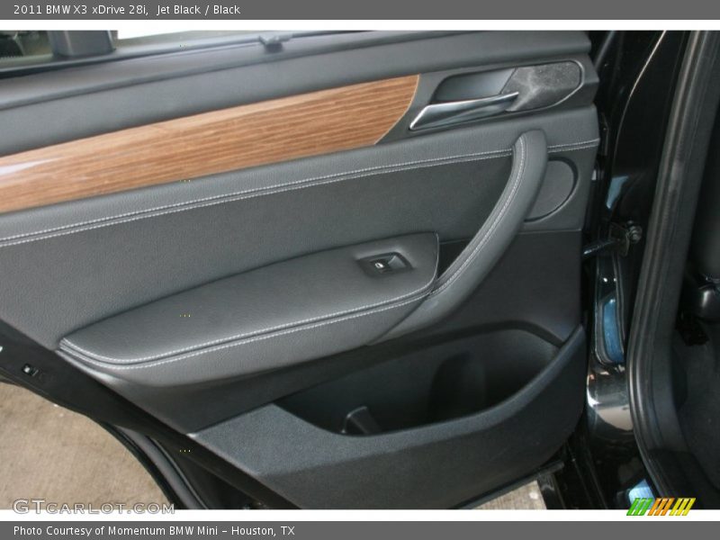 Jet Black / Black 2011 BMW X3 xDrive 28i