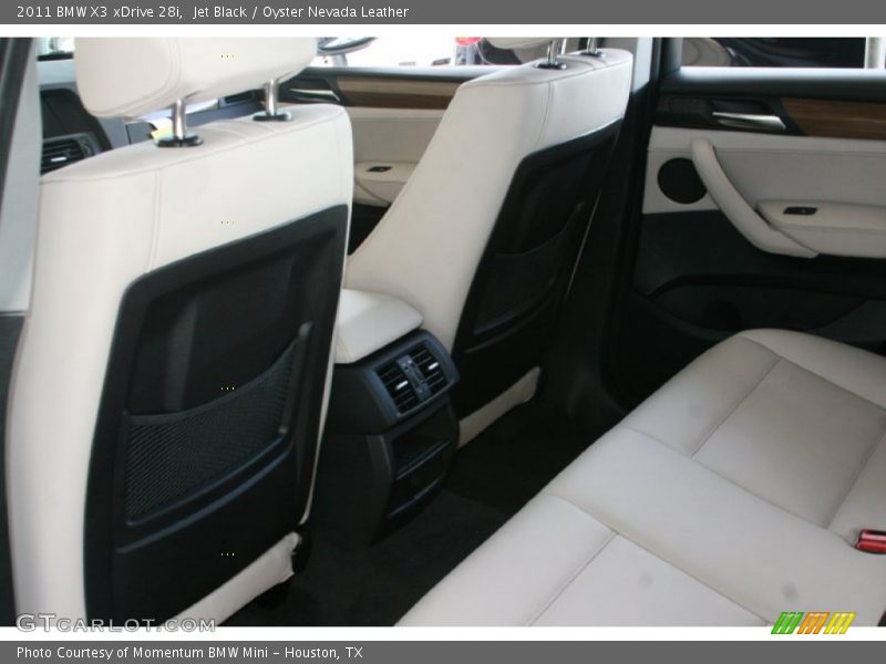 Jet Black / Oyster Nevada Leather 2011 BMW X3 xDrive 28i