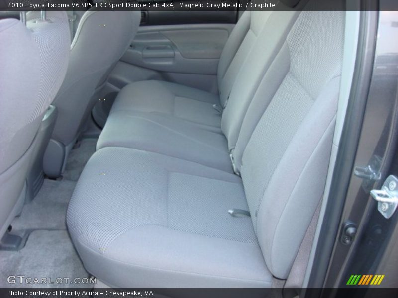 Magnetic Gray Metallic / Graphite 2010 Toyota Tacoma V6 SR5 TRD Sport Double Cab 4x4