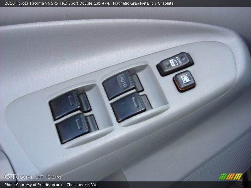 Magnetic Gray Metallic / Graphite 2010 Toyota Tacoma V6 SR5 TRD Sport Double Cab 4x4
