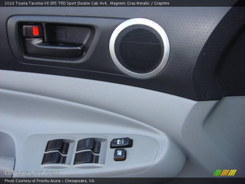 Magnetic Gray Metallic / Graphite 2010 Toyota Tacoma V6 SR5 TRD Sport Double Cab 4x4