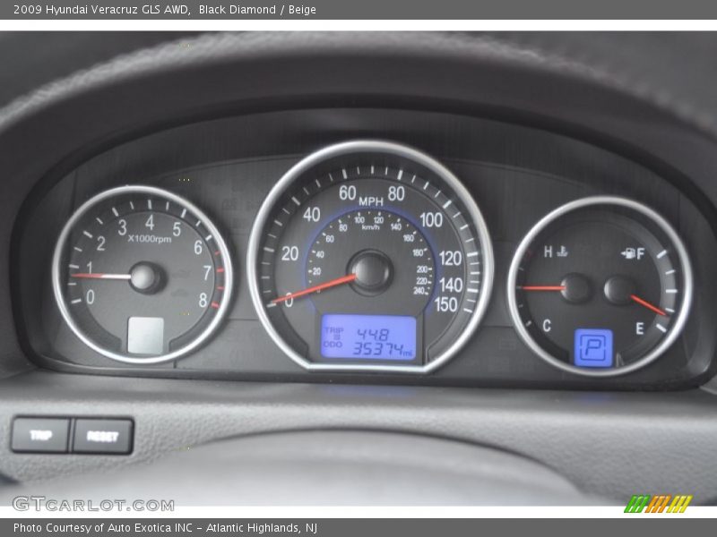 2009 Veracruz GLS AWD GLS AWD Gauges