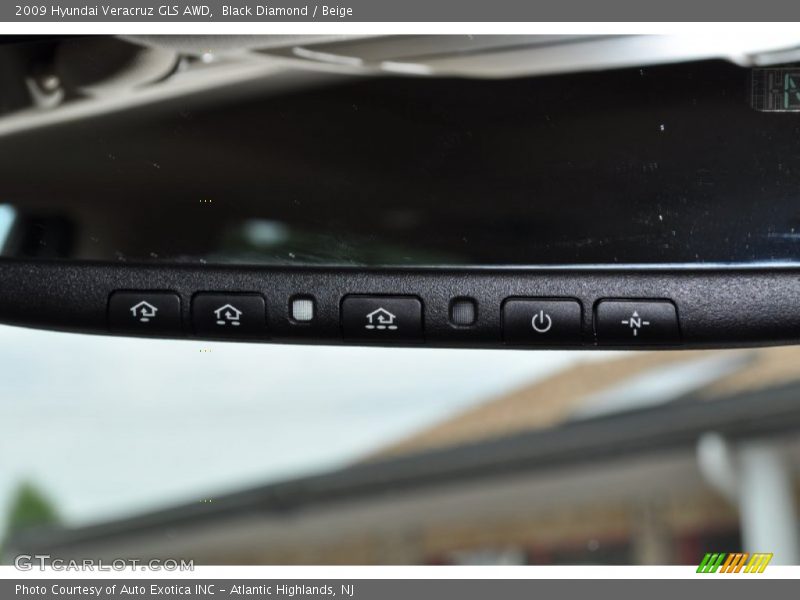 Black Diamond / Beige 2009 Hyundai Veracruz GLS AWD
