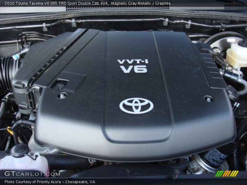  2010 Tacoma V6 SR5 TRD Sport Double Cab 4x4 Engine - 4.0 Liter DOHC 24-Valve VVT-i V6